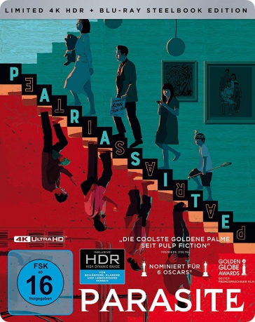 Parasite (steelbook) [Blu-Ray 4K]+[Blu-Ray]