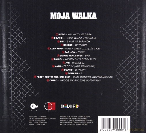 Moja Walka soundtrack [CD]