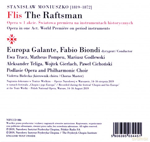 Moniuszko: Flis [CD]