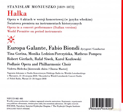 Moniuszko: Halka [CD]