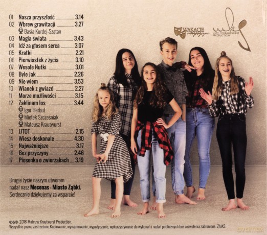 Wakacje Artystyczne: Wbrew Grawitacji [CD]