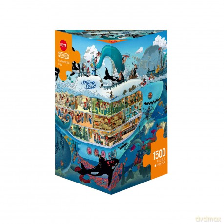 HEYE 1500 el. Szalona łódź podwodna, Oesterle [PUZZLE]+[PLAKAT]