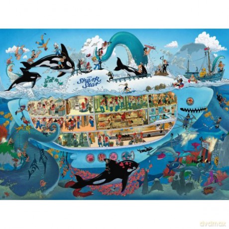 HEYE 1500 el. Szalona łódź podwodna, Oesterle [PUZZLE]+[PLAKAT]