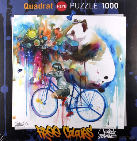 HEYE 1000 el. Wolne kolory, Kreator wszechświata [PUZZLE]