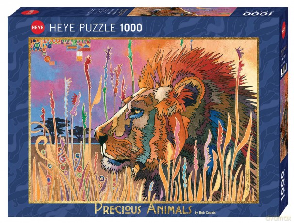 HEYE 1000 el. Cenne zwierzęta, Król lew [PUZZLE]