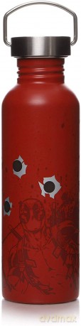 Deadpool Workout Metalowa butelka na wodę