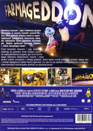 Baranek Shaun: Farmageddon. Film [DVD]