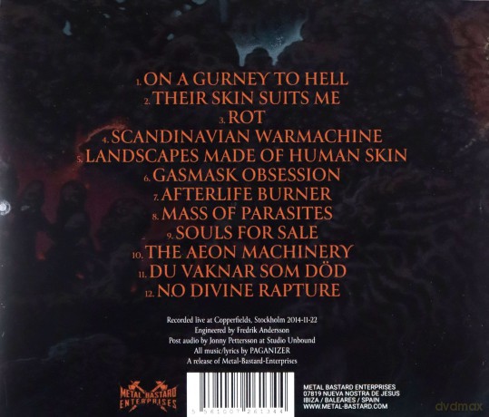 Paganizer: Death Through The Copperfields [CD]