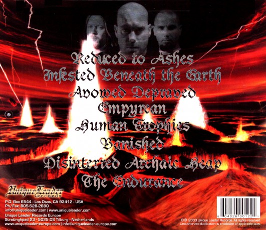 Deeds Of Flesh: Reduced To Ashes [CD]