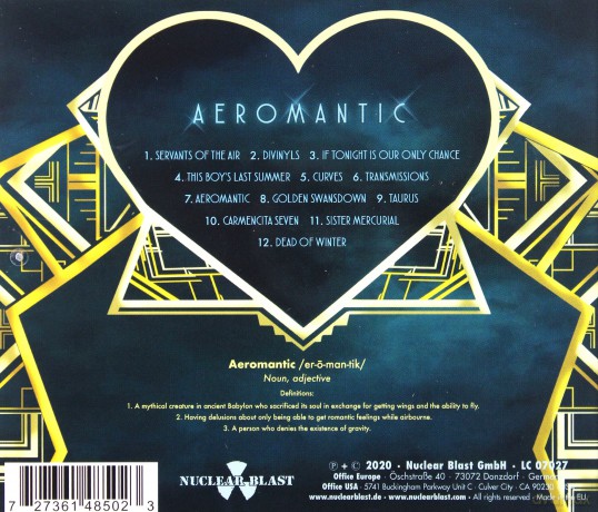 The Night Flight Orchestra: Aeromantic [CD]