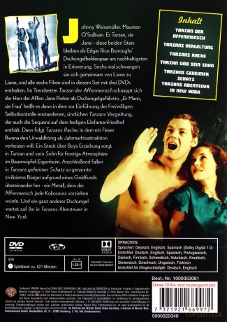 Tarzan Collection (Johnny Weissmuller & Maureen O'Sullivan) [3DVD]