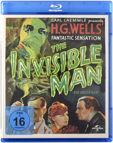The Invisible Man (Niewidzialny człowiek) [Blu-Ray]