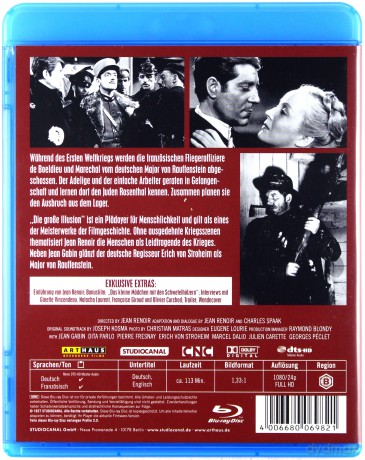 La Grande Illusion (Towarzysze broni) [Blu-Ray]