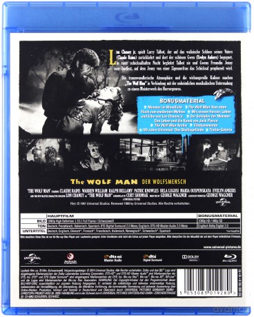 The Wolf Man (Wilkołak) [Blu-Ray]