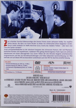 Arsenic and Old Lace (Arszenik i stare koronki) [DVD]