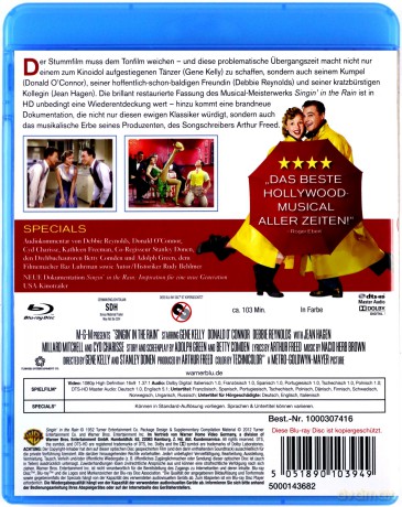Deszczowa piosenka [Blu-Ray]