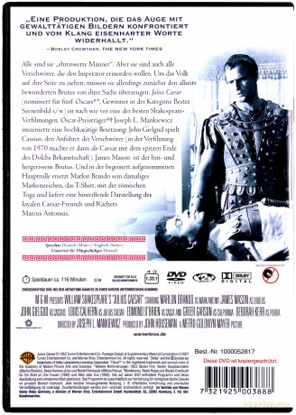Julius Caesar (Juliusz Cezar) [DVD]