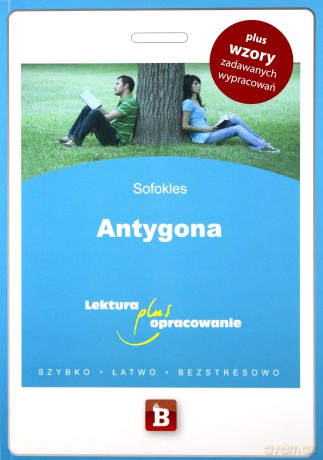 Antygona z opracowaniem - Sofokles [KSIĄŻKA]