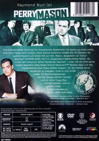 Perry Mason Season 2 [8DVD]