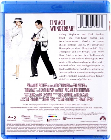 Funny Face (Zabawna buzia) [Blu-Ray]