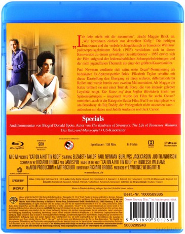 Kotka na gorącym blaszanym dachu [Blu-Ray]
