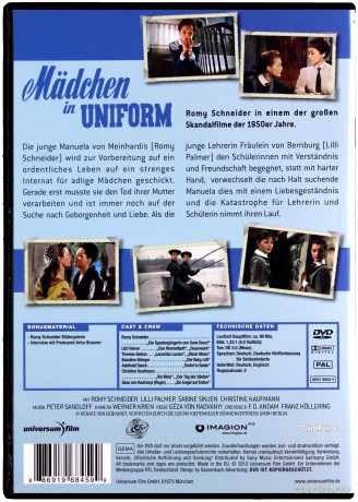 Girls in Uniform (Dziewczeta w mundurkach) [DVD]