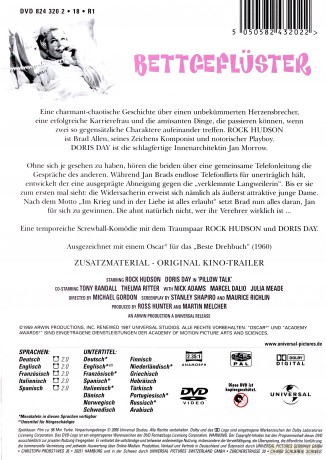 Pillow Talk (Telefon towarzyski) [DVD]
