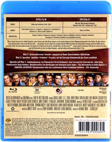 How the West Was Won (Jak zdobyto Dziki Zachód) [Blu-Ray]