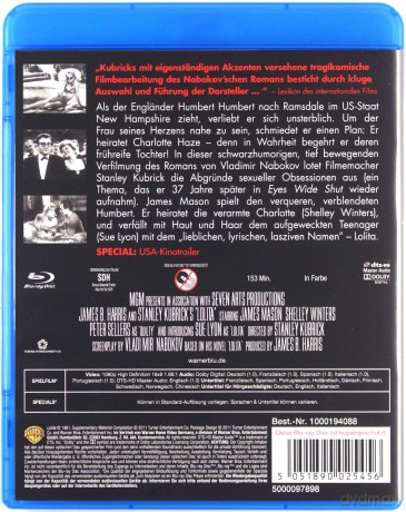Lolita [Blu-Ray]