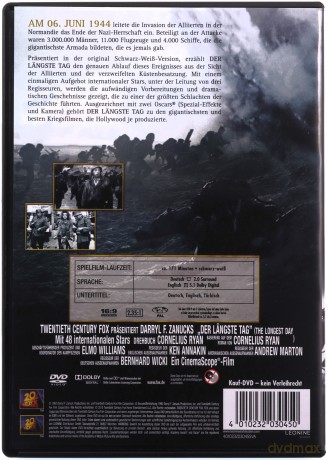 The Longest Day (Najdłuższy dzień) [DVD]
