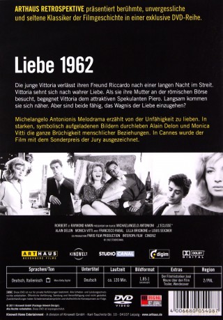 L'Eclisse (Zaćmienie) [DVD]