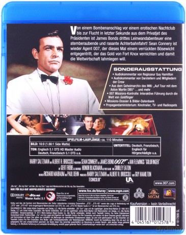 007 James Bond: Goldfinger [Blu-Ray]
