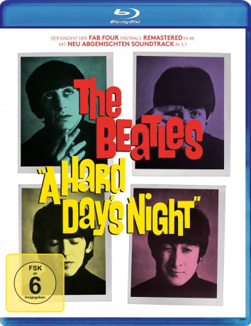 A Hard Day's Night (Noc po ciężkim dniu) [Blu-Ray]