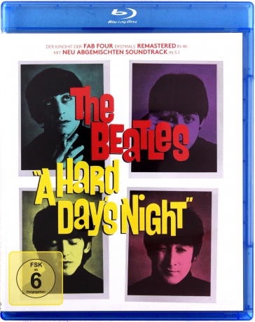A Hard Day's Night (Noc po ciężkim dniu) [Blu-Ray]