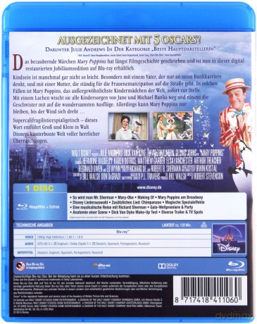 Mary Poppins [Blu-Ray]