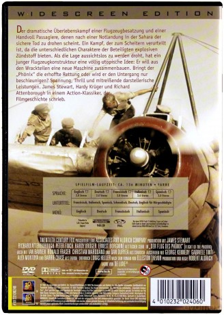 The Flight of the Phoenix (Lot Feniksa) [DVD]