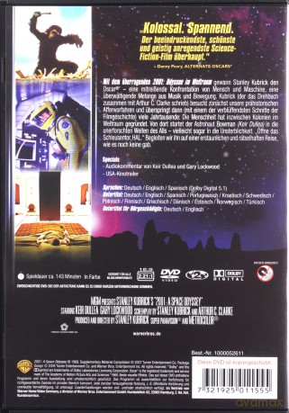 2001: Odyseja kosmiczna [DVD]