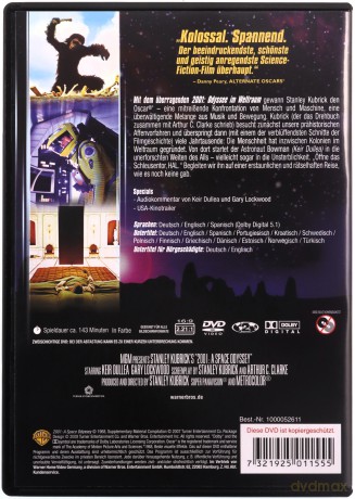 2001: Odyseja kosmiczna [DVD]