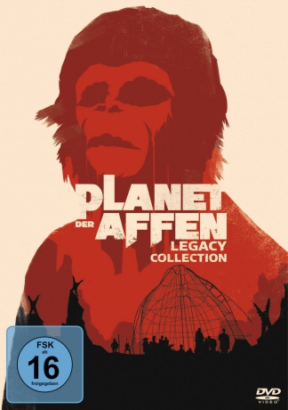 Planet of the Apes 1-4 (Planeta małp 1-4) [6DVD]