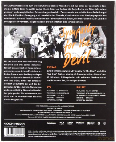 The Rolling Stones: Sympathy For The Devil [Blu-Ray]