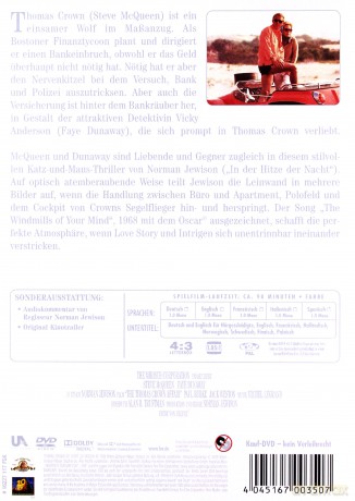 The Thomas Crown Affair (Sprawa Thomasa Crowna) [DVD]