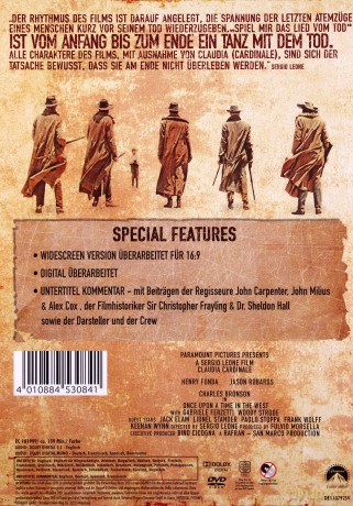 Pewnego razu na Dzikim Zachodzie [DVD]