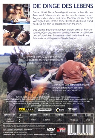 The Things of Life (Okruchy życia) [DVD]