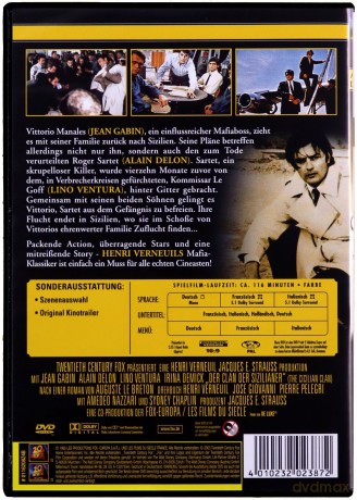 The Sicilian Clan (Klan Sycylijczyków) [DVD]