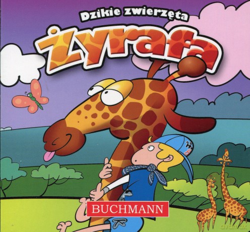 Żyrafa Dzikie zwierzęta - Krzysztof Kiełbasiński (Bajka kartonowa) [KSIĄŻKA]