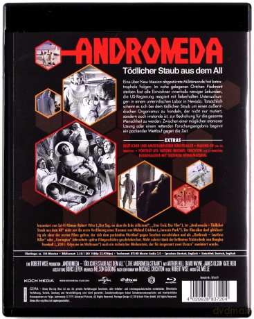 The Andromeda Strain (Andromeda znaczy śmierć) [Blu-Ray]
