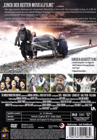 Fiddler on the Roof (Skrzypek na dachu) [DVD]