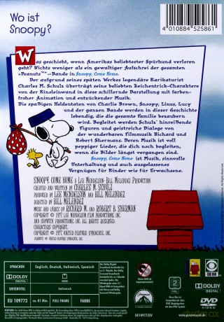 Snoopy Come Home [DVD]
