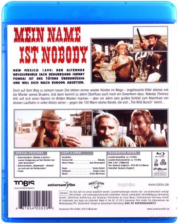 My Name Is Nobody (Nazywam sie Nobody) [Blu-Ray]