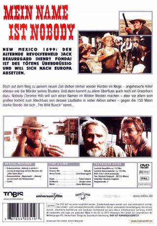 My Name Is Nobody (Nazywam się Nobody) [DVD]